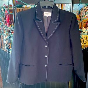 PUS PETITE BLACK BLAZER W/SLACKS